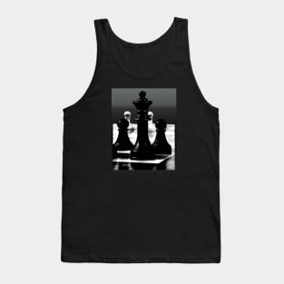 Chess pieces Game Board Tank Top